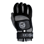 Top view of Pro Grip Glove highlighting black and gray design with HO logo and padded knuckles.